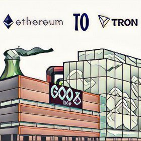 The EtherGoo app moved from Ethereum to the Tron blockchain The EtherGoo app moved from Ethereum to the Tron blockchain