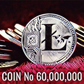 The 60-millionth milestone Litecoin coin has been mined The 60-millionth milestone Litecoin coin has been mined