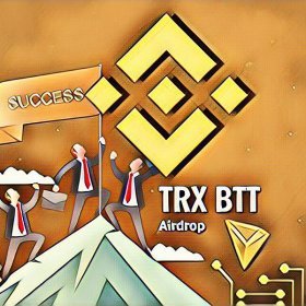 The first TRX BTT Airdrop from the Binance exchange has been received The first TRX BTT Airdrop from the Binance exchange has been received