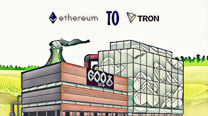 The EtherGoo app moved from Ethereum to the Tron blockchain The EtherGoo app moved from Ethereum to the Tron blockchain